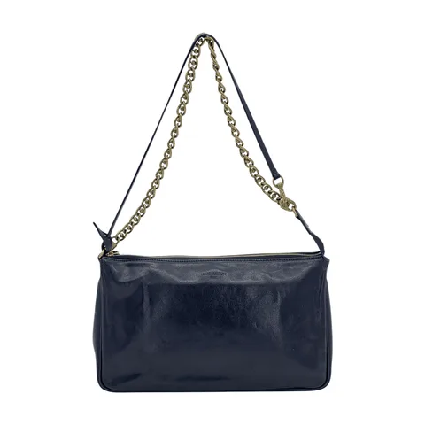 Louis Vuitton Black Cuir Boudoir Pochette Accessoires MM Bag - 1