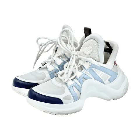 Louis Vuitton Light Blue White Archlight Sneakers 37