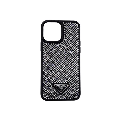Prada Crystal Embellished Iphone 13 Pro Max Phone Case