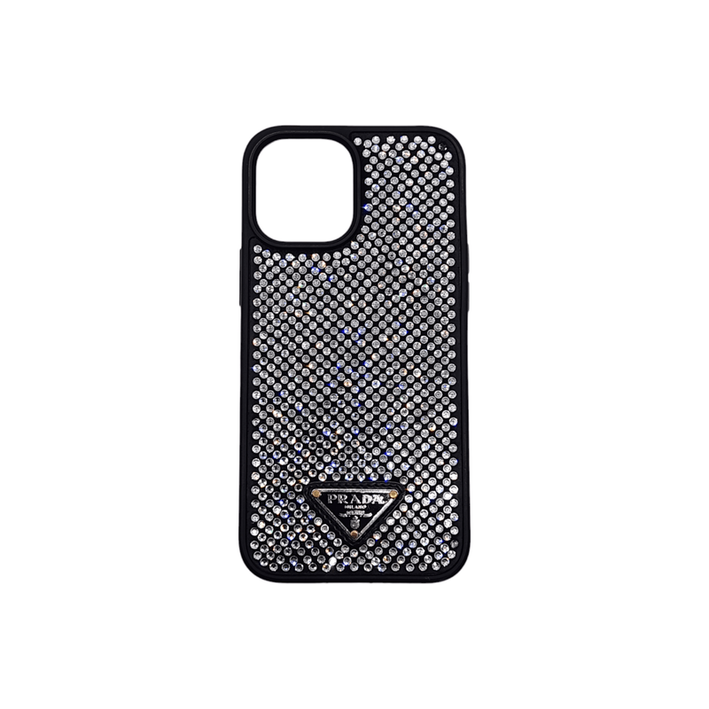 Prada Crystal Embellished Iphone 13 Pro Max Phone Case - 1