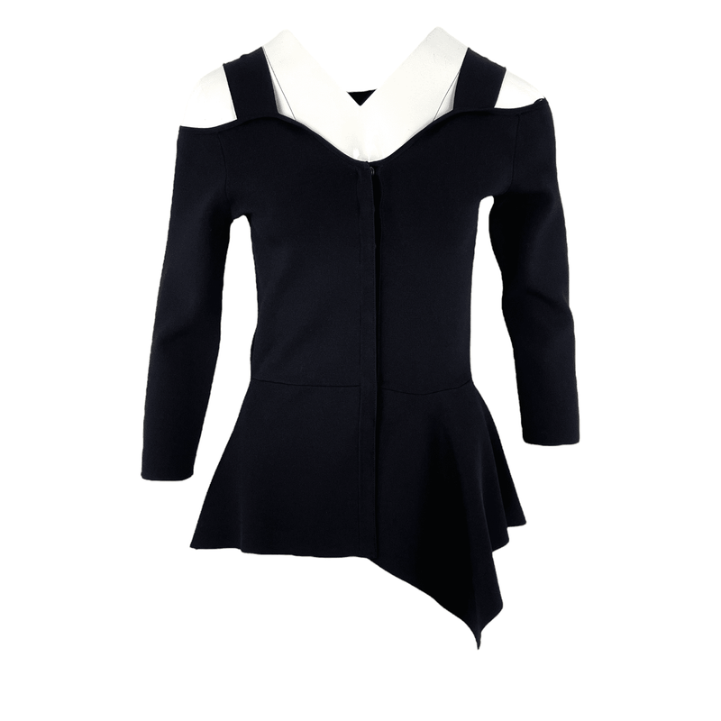 Roland Mouret Black Blouse S - 1