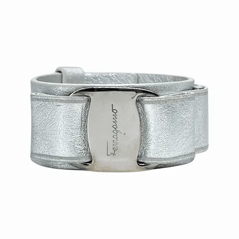 Salvatore Ferragamo Silver Bracelet - 1
