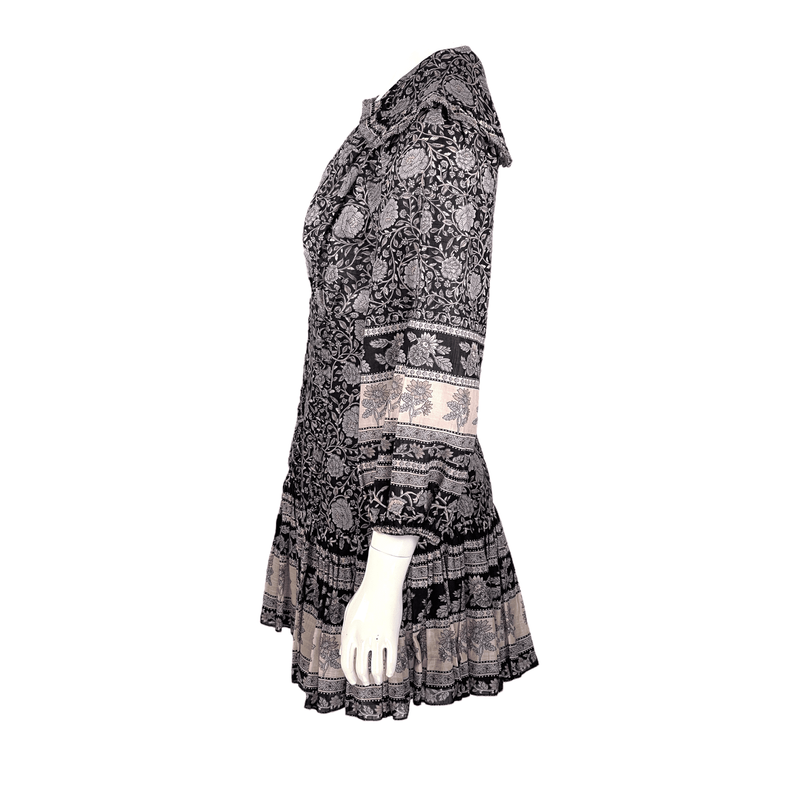 Zimmermann Amari Lace Up Printed Cotton Mini Dress 1 - 3