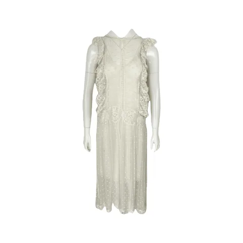 Zimmermann Ecru Lace Sleeveless Midi Dress 1 - 1