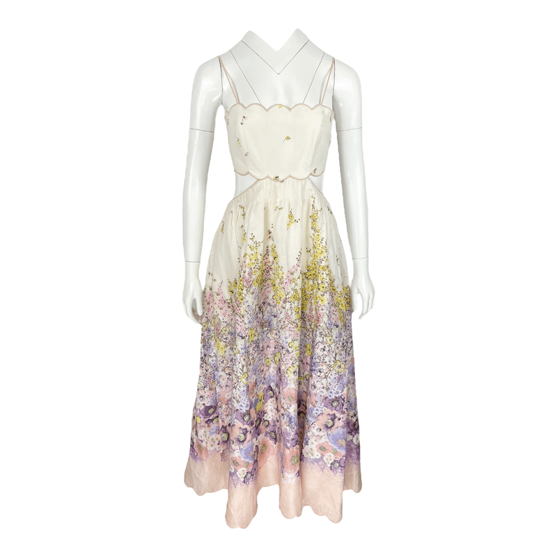 Zimmermann Jude Floral Print Midi Dress 1 - 1