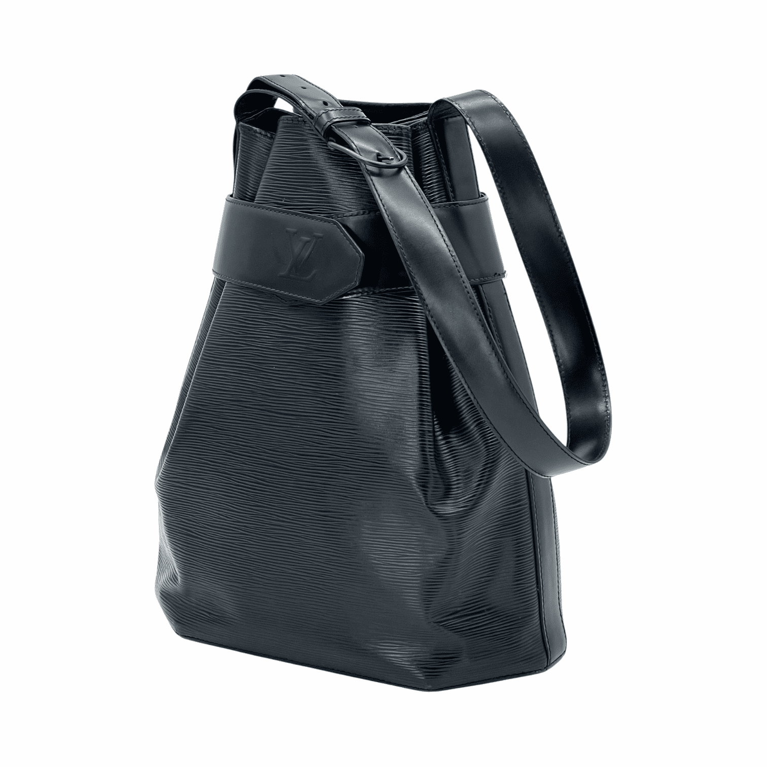 Louis Vuitton Black Epi Leather Sac De Paul GM