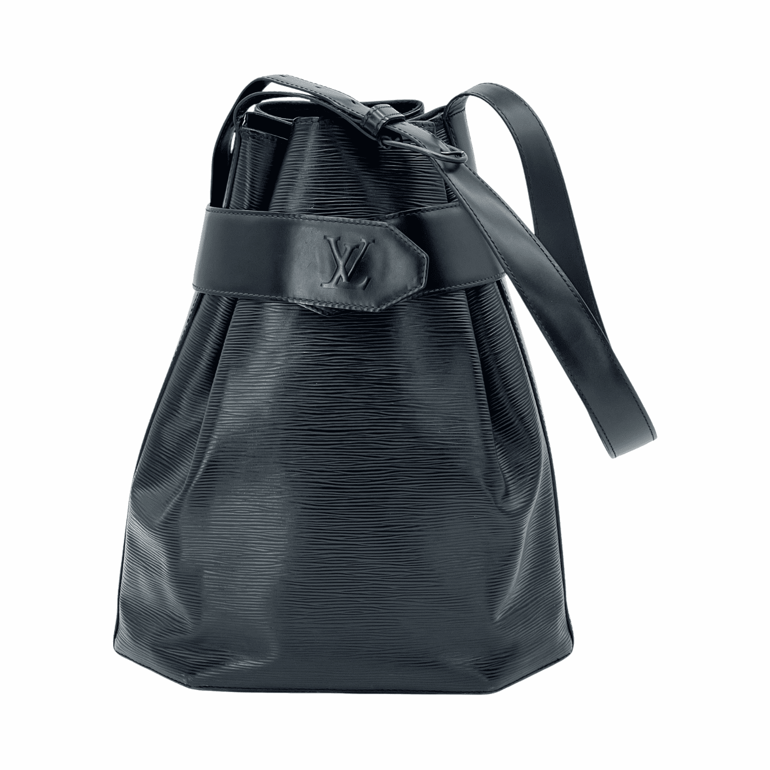 Louis Vuitton Black Epi Leather Sac De Paul GM